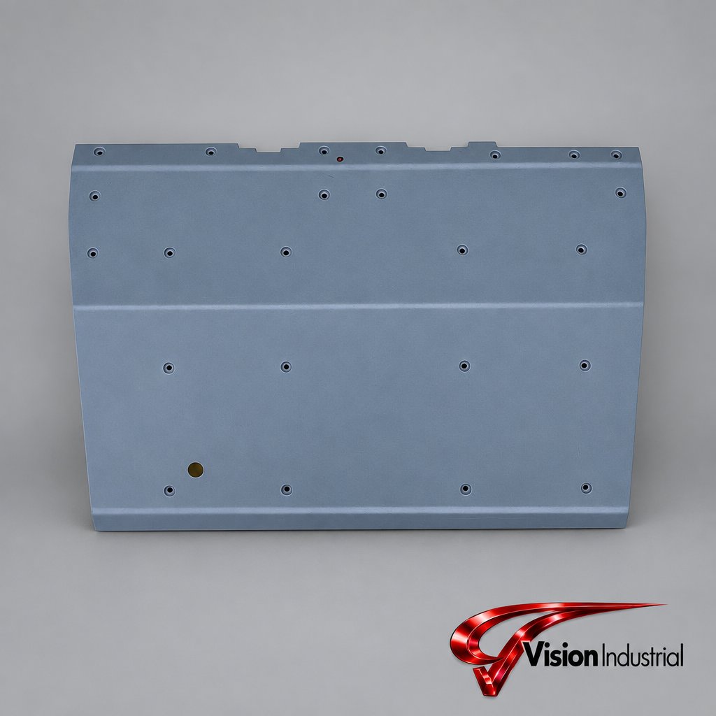VS-060167P1 — Deslizador UHMW — Massey Ferguson / Valtra — Colheitadeira