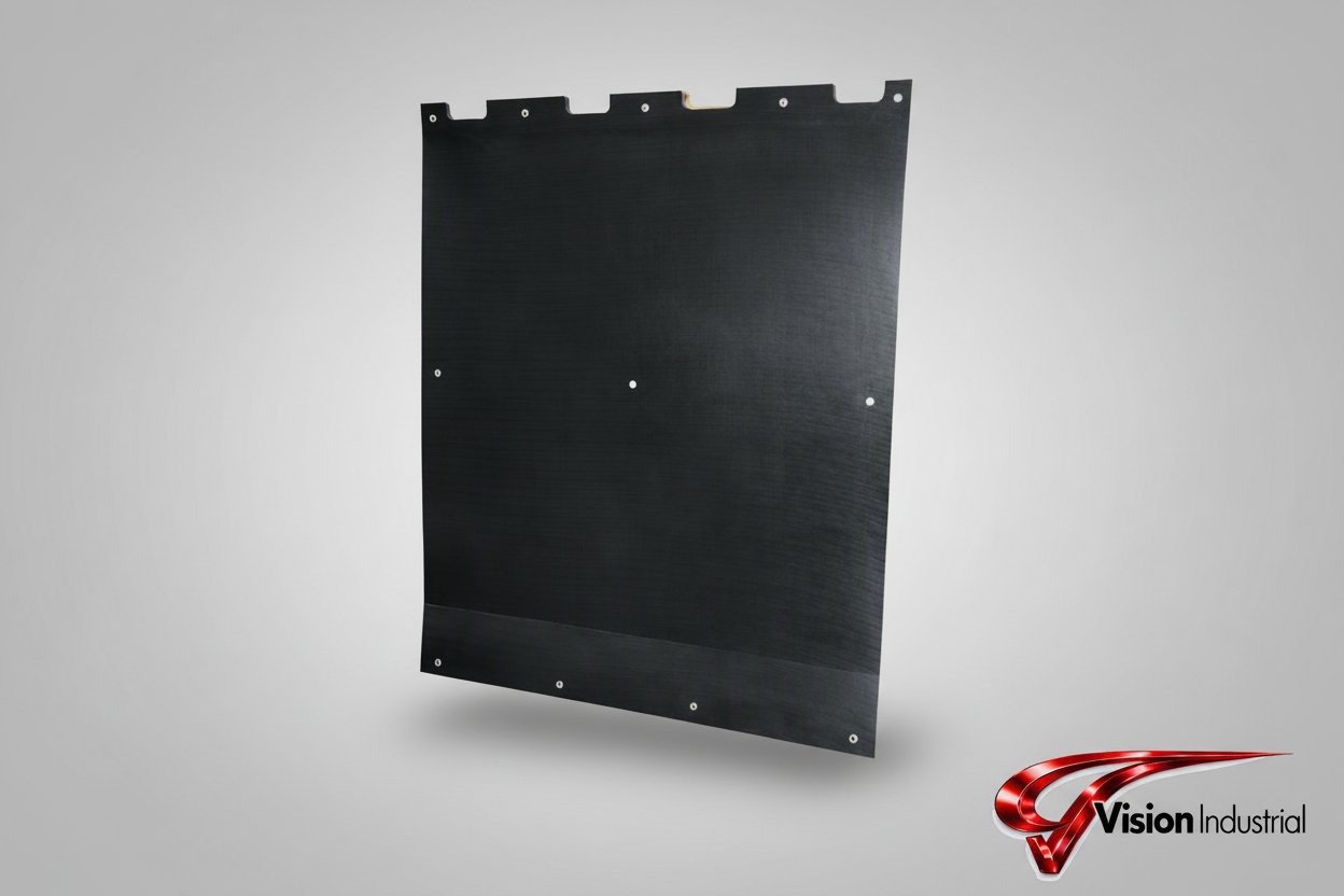 VS-84980589 — Deslizador UHMW — Case IH / New Holland — Colheitadeira